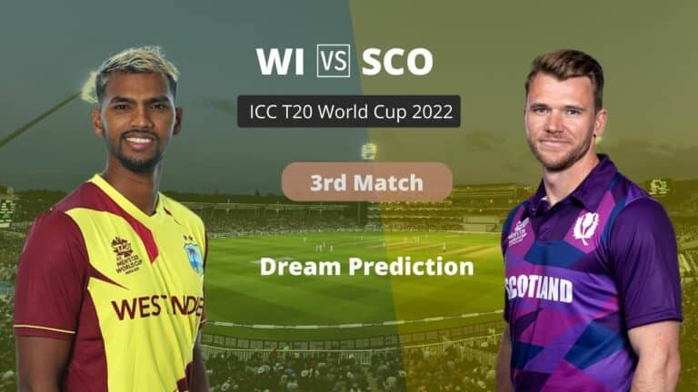 WI vs SCO Dream11 Prediction
