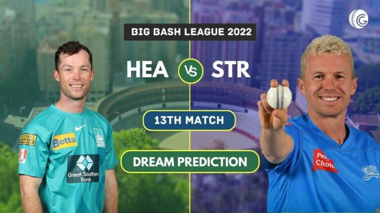 HEA vs STR Dream11 Prediction