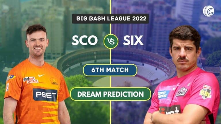 SCO vs SIX Dream11 Prediction