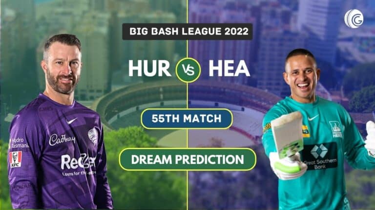 HUR vs HEA Dream11 Prediction