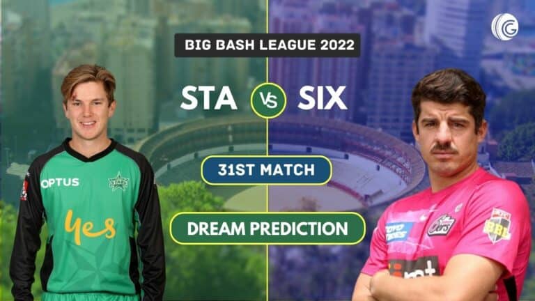 STA vs SIX Dream11 Prediction