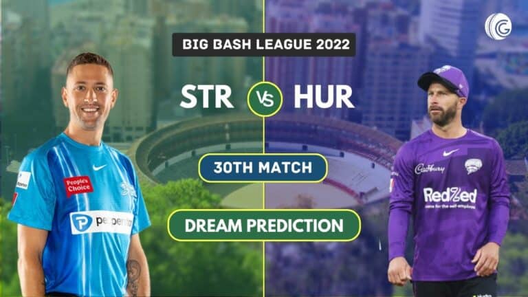 STR vs HUR Dream11 Prediction