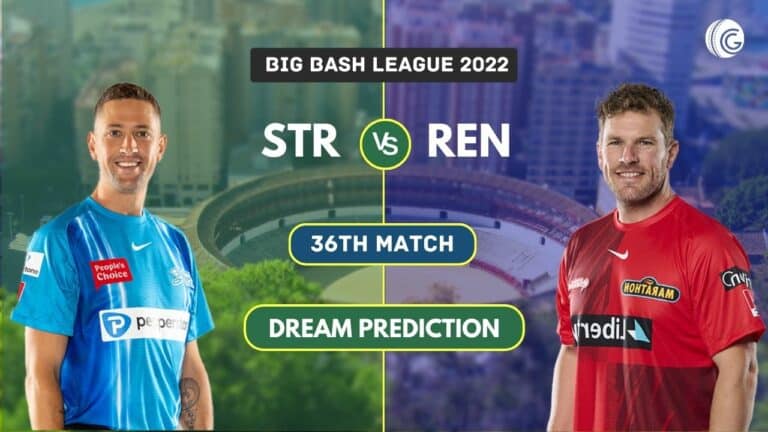 STR vs REN Dream11 Prediction