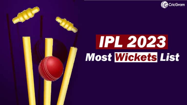 IPL 2023 Most Wickets List