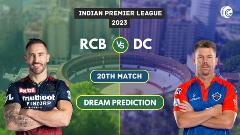 RCB vs DC Dream11 Prediction