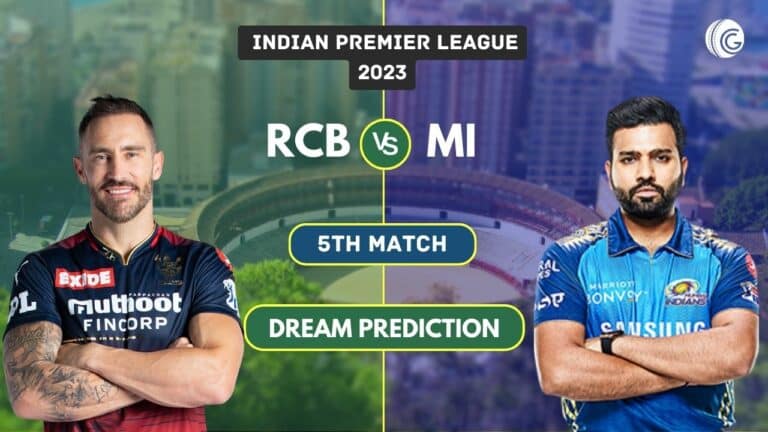 RCB vs MI Dream11 Prediction