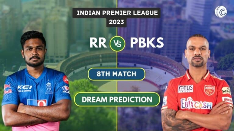 RR vs PBKS Dream11 Prediction