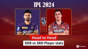 KKR vs SRH Head to Head, Record, Stats