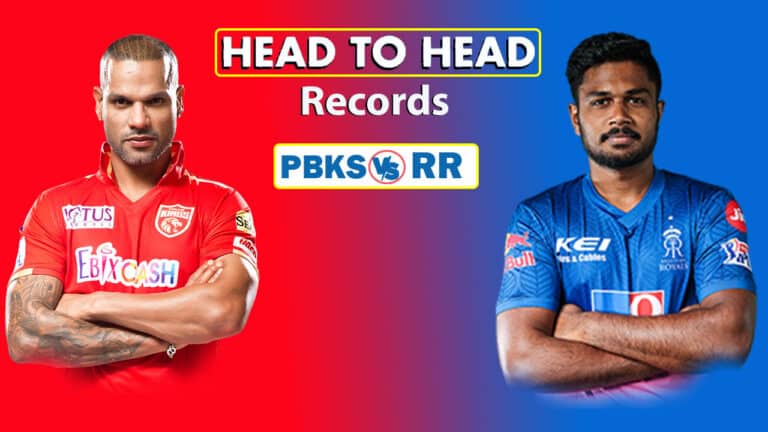 RR vs PBKS Head to Head
