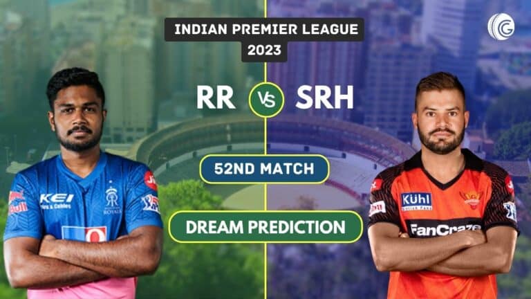RR vs SRH Dream11 Prediction