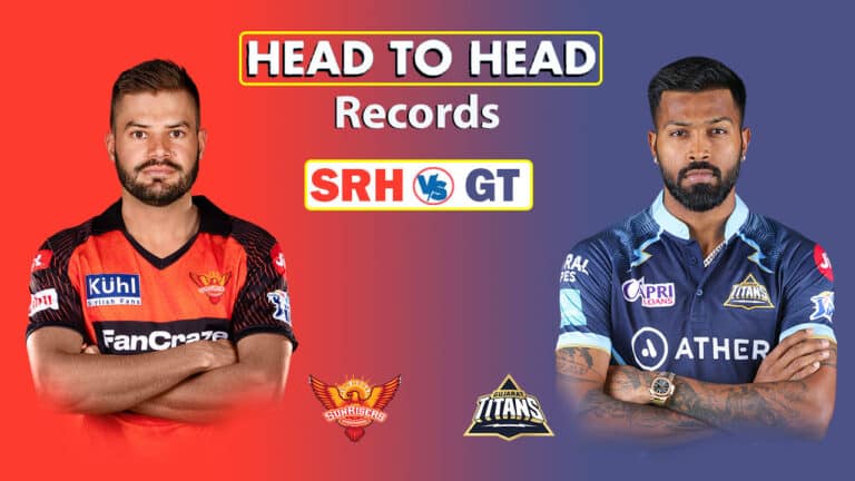SRH vs GT head to head
