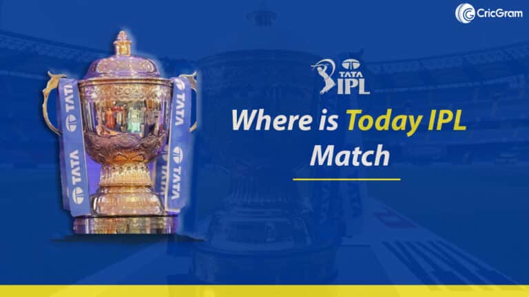 Where is Today IPL match