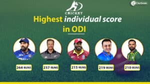 Highest individual score in ODI