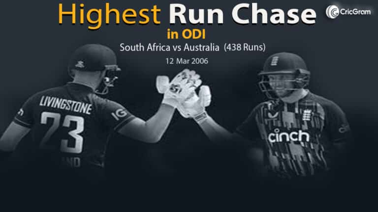 Highest run chase in ODI