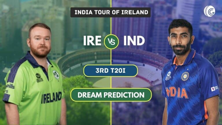 IRE vs IND Dream11 Prediction
