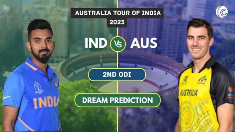 IND vs AUS Dream11 Prediction 2nd ODI