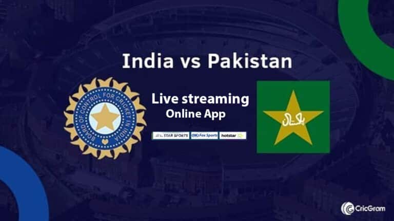 India vs Pakistan live streaming