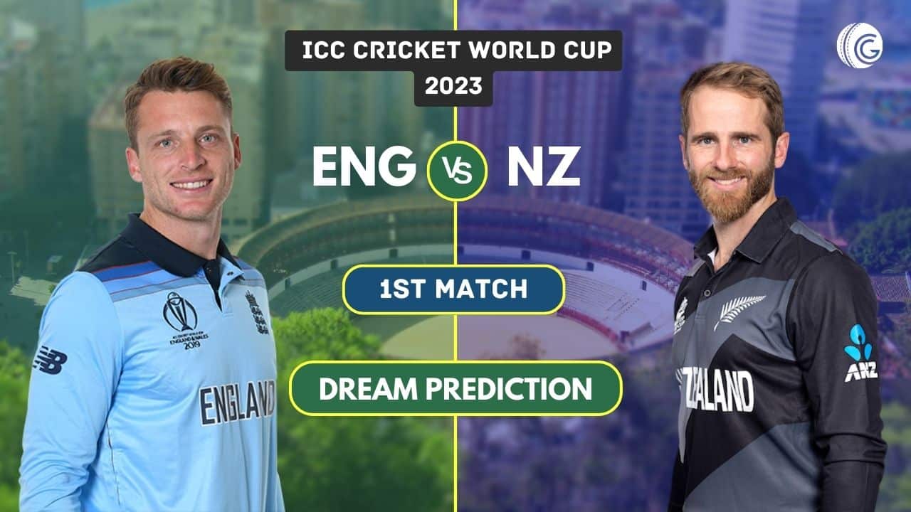 Eng Vs Nz Dream11 Team Prediction 1st Match Icc Cricket World Cup 2023 6188