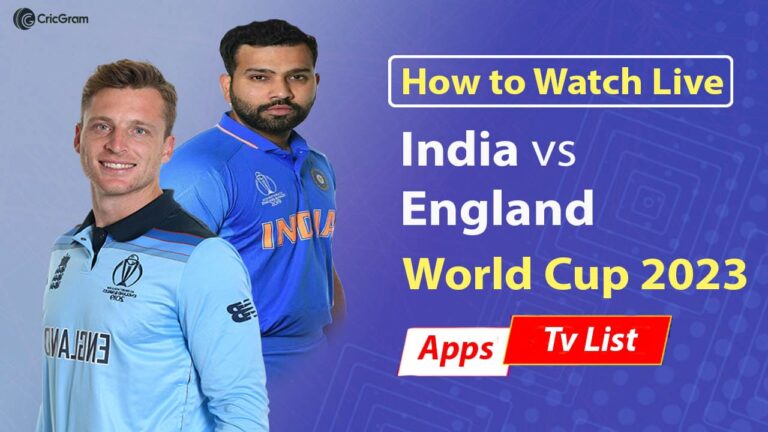 India vs England Live Streaming Online