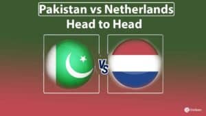 Pakistan vs Netherlands head to head