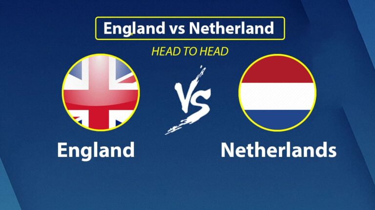 England vs Netherlands head to head