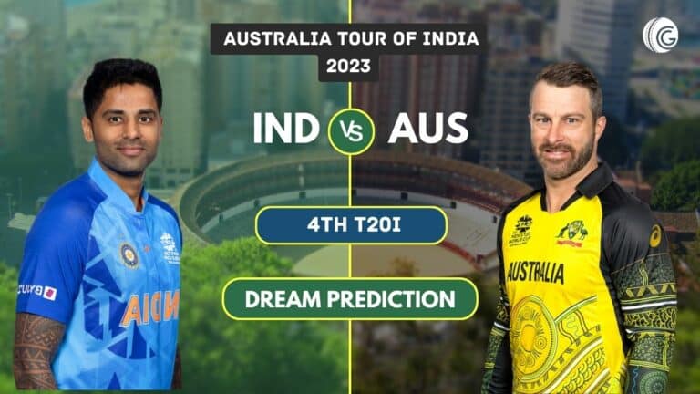 IND vs AUS Dream11 Team Prediction 4th T20I