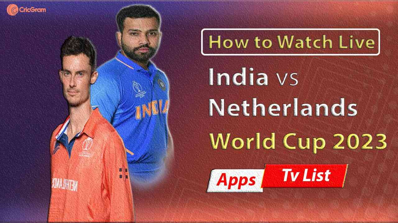 India vs Netherlands Live Streaming Apps, Head to Head, Probable XI