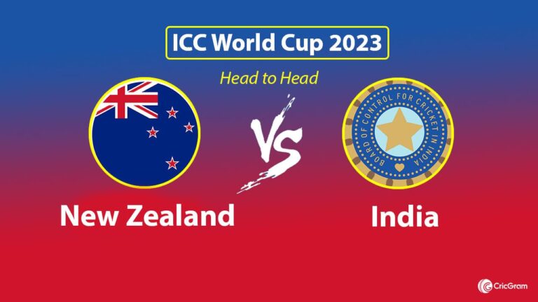 India vs New Zealand Head to Head