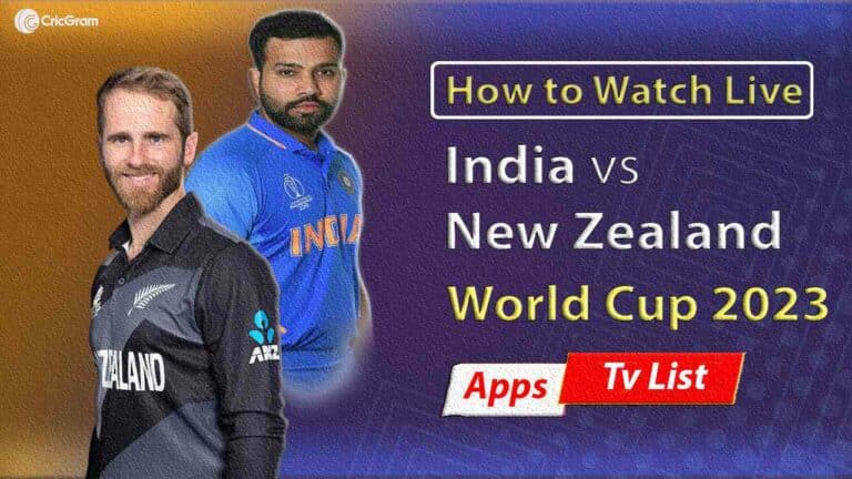 India vs New Zealand Live Streaming Online