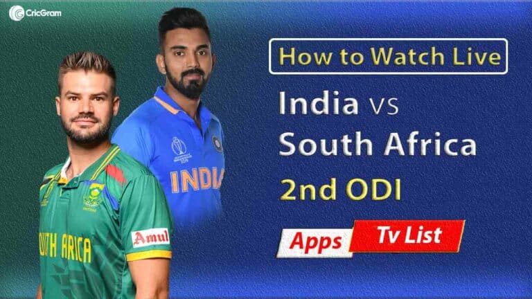 India vs South Africa Live Streaming Online 2nd ODI