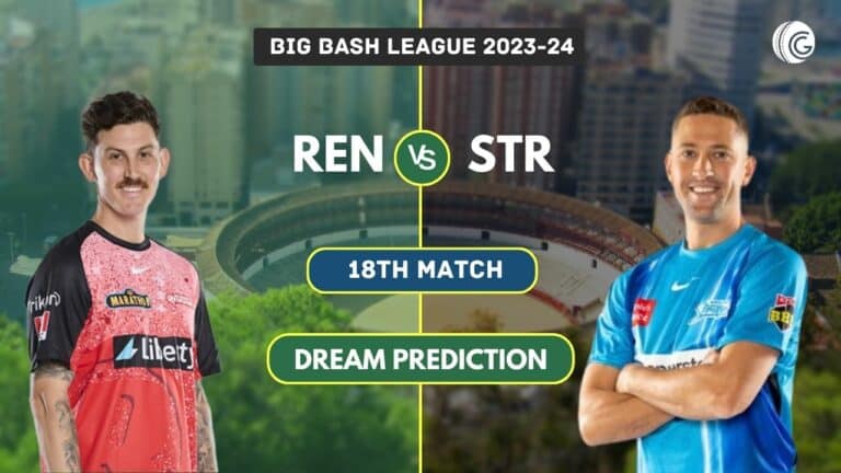 REN vs STR Dream11 Team Prediction, Playing XI, Pitch Report: Big Bash League