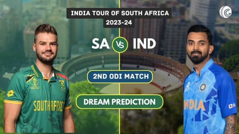 SA vs IND 2nd ODI Dream11 Prediction
