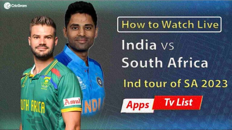 South Africa vs India 1st T20I Live Streaming TV