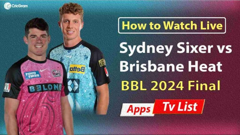 BBL 2024 Final Live Streaming Apps