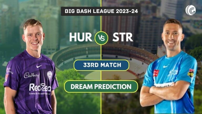 HUR vs STR Dream11 Team Prediction, Playing XI & Pitch Report: Big Bash League