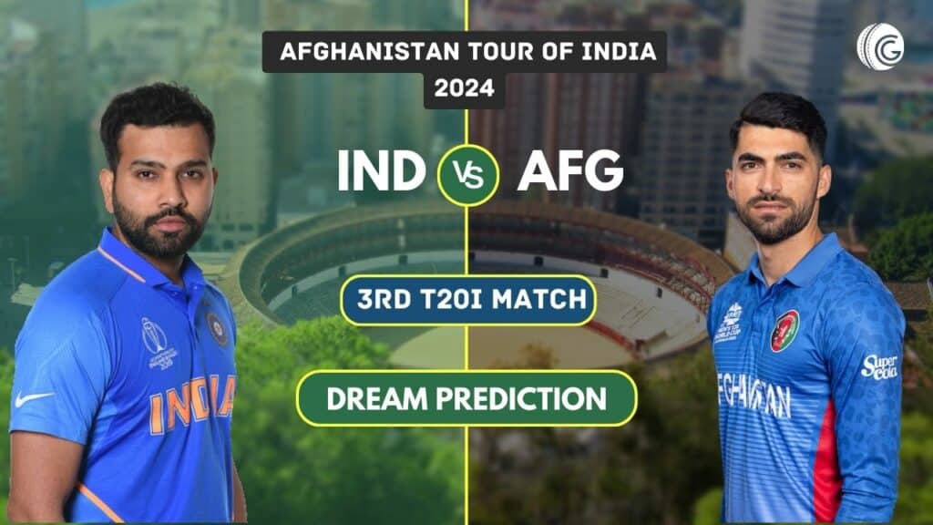 IND vs AFG 3rd T20I Dream11 Team Prediction