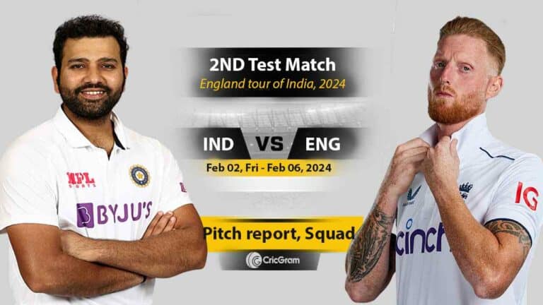 India vs England 2nd Test, Visakhapatnam pitch report
