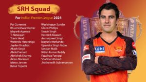 SRH squad IPL 2024