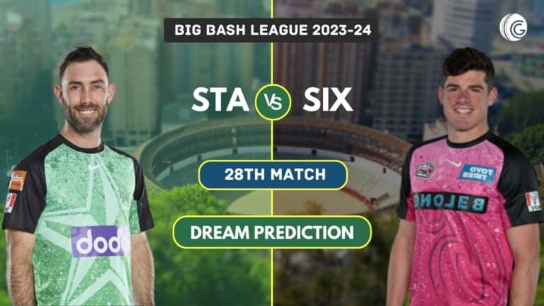 STA vs SIX Dream11 Team Prediction, Playing XI, Pitch Report: Big Bash League