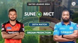 SUNE vs MICT Dream11 Prediction, Playing XI & Pitch Report: Big Bash League
