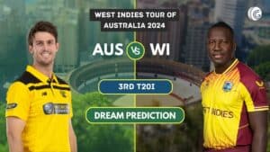 AUS vs WI Dream11 Prediction, Playing XI & Pitch Report: 3rd T20I