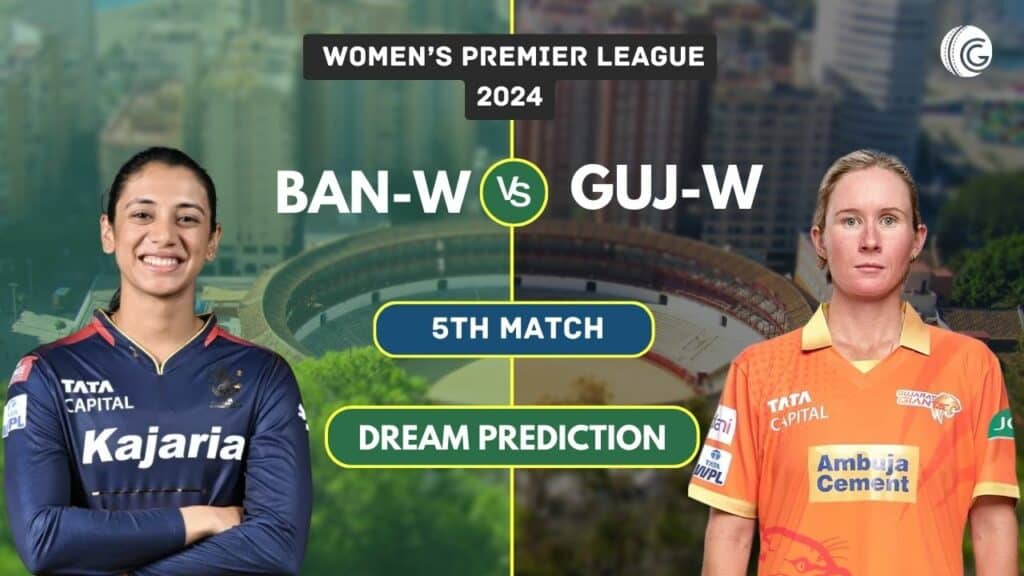 BAN-W vs GUJ-W Dream11 Prediction, Playing XI & Pitch Report: WPL 2024