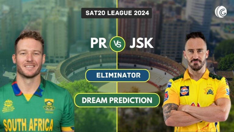 PR vs JSK Dream11 Prediction: Eliminator Match: SA20 2024