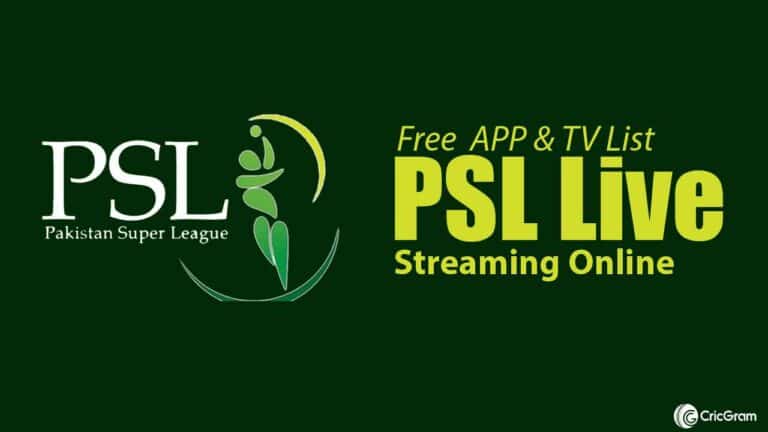 PSL Live Streaming Online