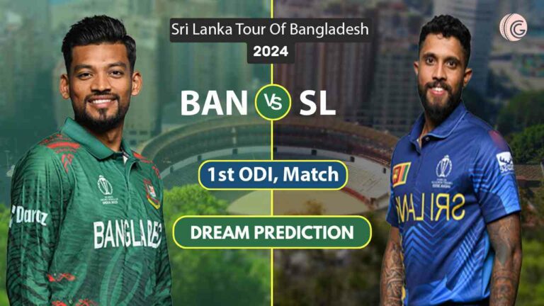 BAN vs SL 1st ODI Dream 11 Prediction