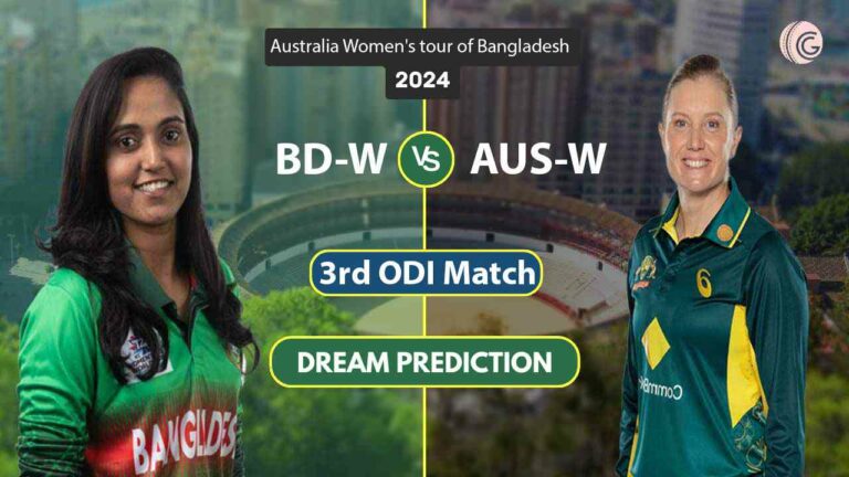 BD-W vs AU-W Dream 11 Team, 3rd ODI, Australia Women's tour of Bangladesh