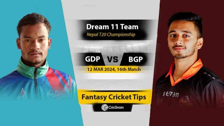 BGP vs GDP Dream11 Prediction