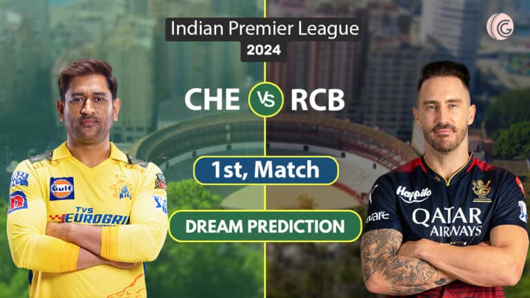 CHE vs RCB Dream11 Prediction, 1st Match, IPL 2024