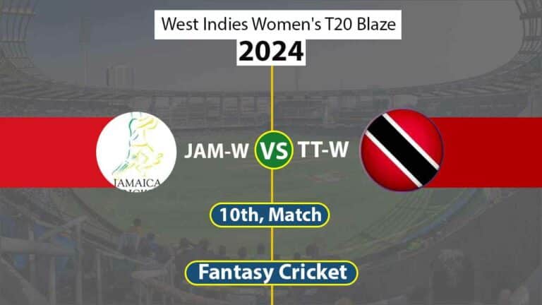 JAM-W vs TT-W 10th, West Indies Women's T20 Blaze