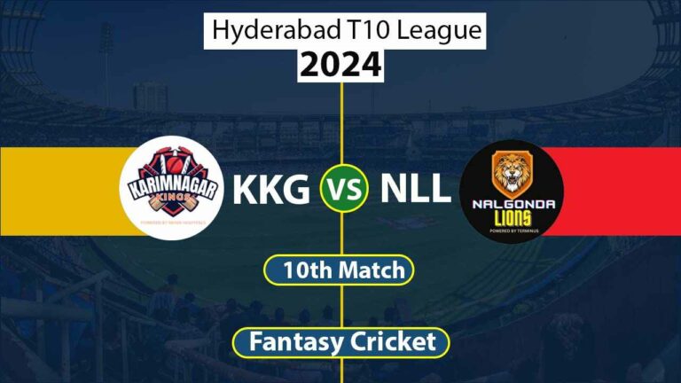 KKG vs NLL 10th, Hyderabad T10 League